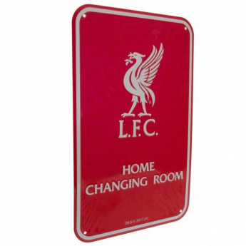 FC Liverpool fali tábla Home Changing Room Sign 2017