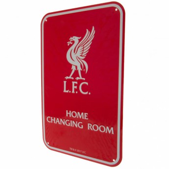 FC Liverpool fali tábla Home Changing Room Sign 2017