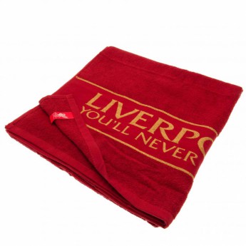FC Liverpool fürdőlepedő Embossed Towel