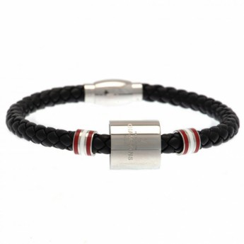 FC Liverpool bőr karkötő Premier League Champions Leather Bracelet