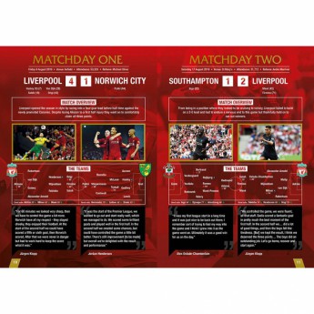 FC Liverpool könyv Premier League Champions Annual