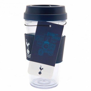 Tottenham utazó bögre Clear Grip Travel Mug