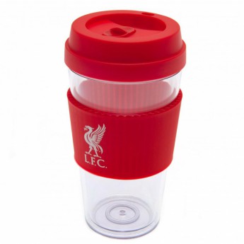 FC Liverpool utazó bögre Clear Grip Travel Mug LB