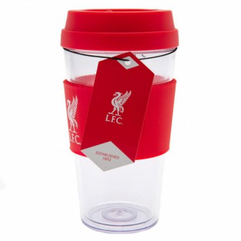 FC Liverpool utazó bögre Clear Grip Travel Mug LB