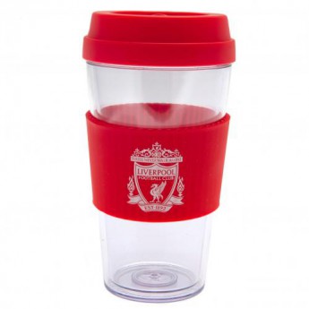 FC Liverpool utazó bögre Clear Grip Travel Mug CR