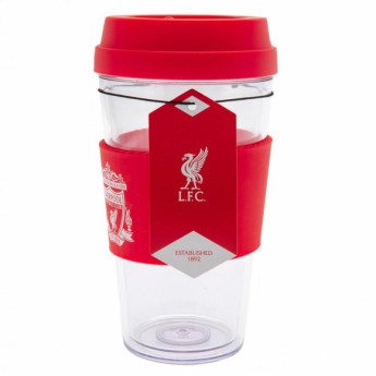 FC Liverpool utazó bögre Clear Grip Travel Mug CR