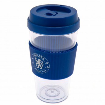 FC Chelsea utazó bögre Clear Grip Travel Mug