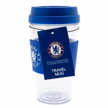 FC Chelsea utazó bögre Clear Grip Travel Mug