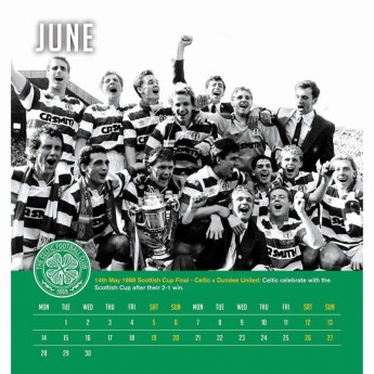 FC Celtic asztali naptár 2021