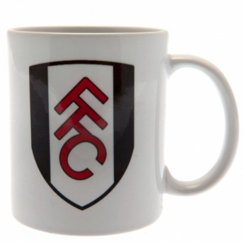 Fulham bögre white logo