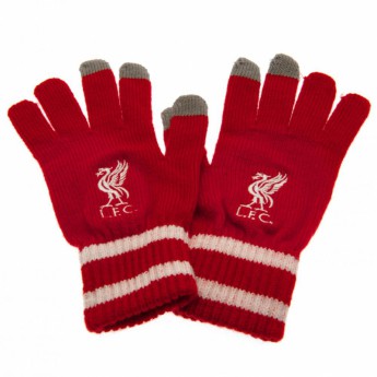 FC Liverpool kötött kesztyű Touchscreen Knitted Gloves Adult