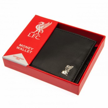 FC Liverpool bőr pénztárca Metal Crest Leather Wallet