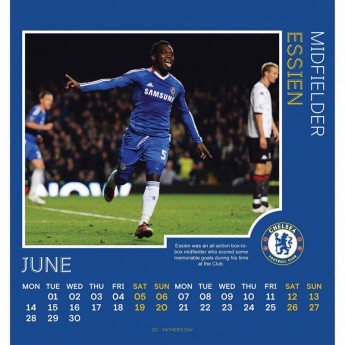 FC Chelsea asztali naptár 2021