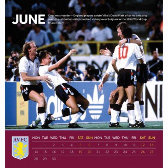 Aston Villa asztali naptár 2021