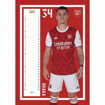 FC Arsenal naptár 2021