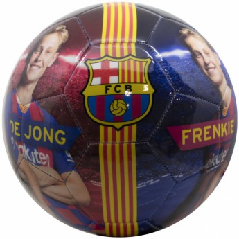 FC Barcelona futball labda De Jong Photo Football - size 5
