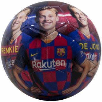 FC Barcelona futball labda De Jong Photo Football - size 5