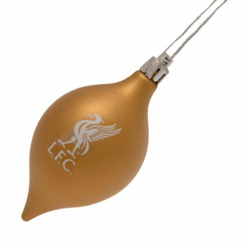 FC Liverpool Karácsonyi díszek 3pk Vintage Bauble