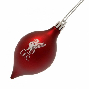 FC Liverpool Karácsonyi díszek 3pk Vintage Bauble