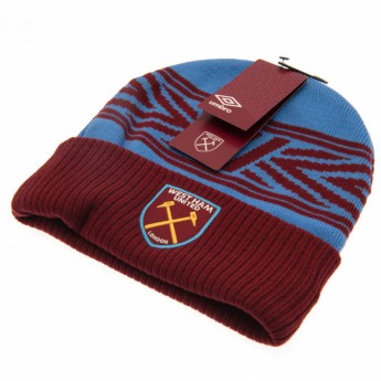 West Ham United téli sapka Umbro Cuff Beanie