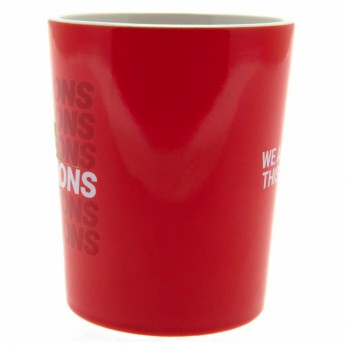FC Liverpool bögre Premier League Champions Gold Print Mug