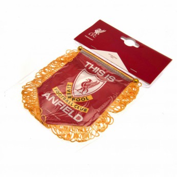 FC Liverpool zászló Mini Pennant TIA yellow