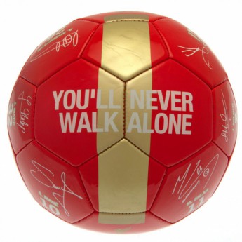 FC Liverpool futball labda Premier League Champions Football Signature RG - size 5