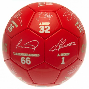 FC Liverpool futball labda Premier League Champions Football Signature RG - size 5