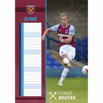 West Ham United naptár 2021