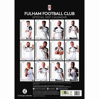 Fulham naptár 2021