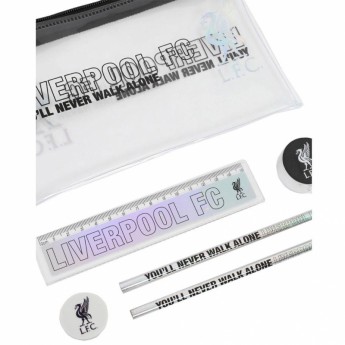FC Liverpool iskolai készlet black and silver Stationery Set