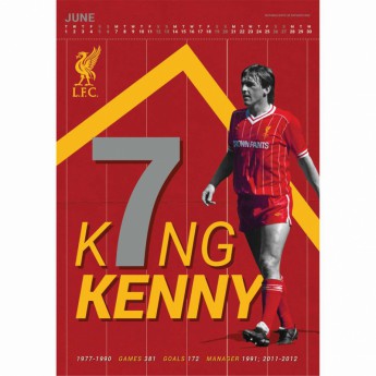 FC Liverpool naptár Deluxe 2021