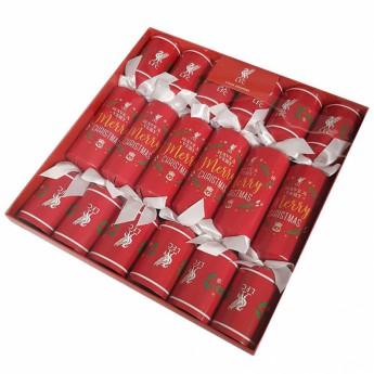 FC Liverpool Karácsonyi sütik 6 pcs Christmas Crackers