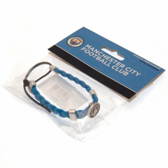 Manchester City karkötő PU Slider Bracelet