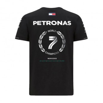 Mercedes AMG Petronas férfi póló Constructor black F1 Team 2020