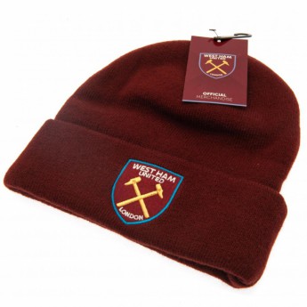 West Ham United téli sapka Cuff Beanie CL