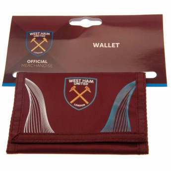 West Ham United pénztárca Nylon Wallet MX