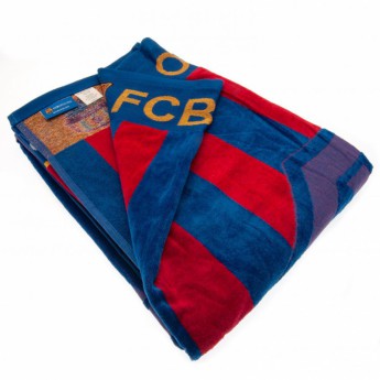 FC Barcelona fürdőlepedő Jacquard