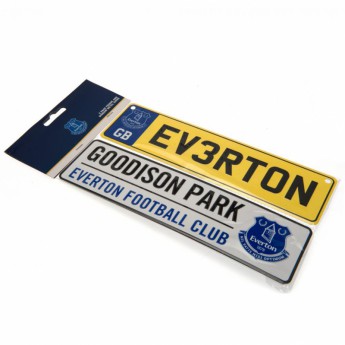 FC Everton márka készlet Window & Fridge Sign Set