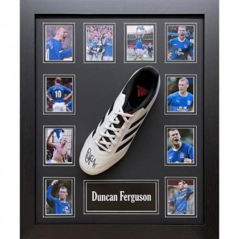 Legendák bekeretezett futballcipő Ferguson Signed Boot (Framed)