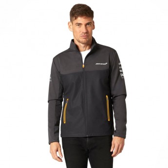 Mclaren Honda férfi kabát Softshell Black F1 Team 2021