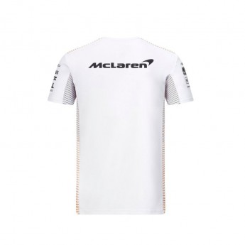 Mclaren Honda férfi póló White F1 Team 2021