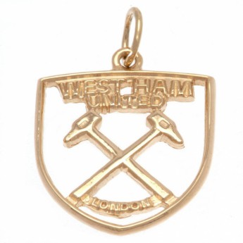 West Ham United arany medál 9ct Gold Pendant Crest