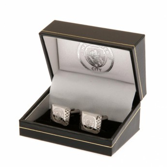 Manchester City mandzsettagomb Stainless Steel Cufflinks PT