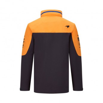 Mclaren Honda férfi kabát Rain Jacket Black F1 Team 2021