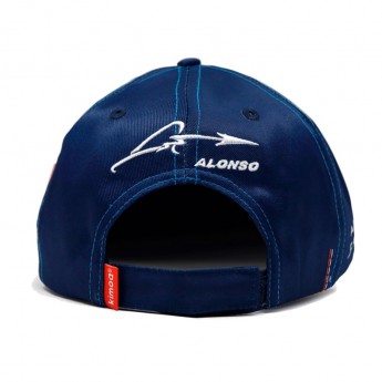 Alpine F1 baseball flat sapka Alonso Navy F1 Team 2021