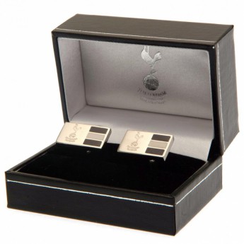 Tottenham mandzsettagomb Stainless Steel Stripe Cufflinks