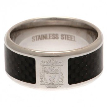 FC Liverpool gyűrű Carbon Fibre Ring Small