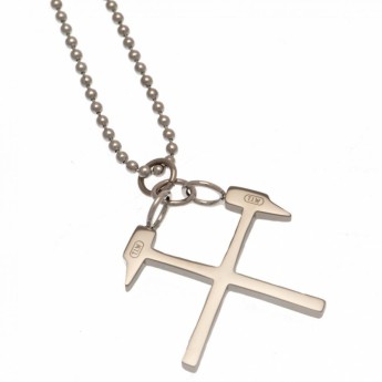 West Ham United nyaklánc medállal Stainless Steel Pendant & Chain HM