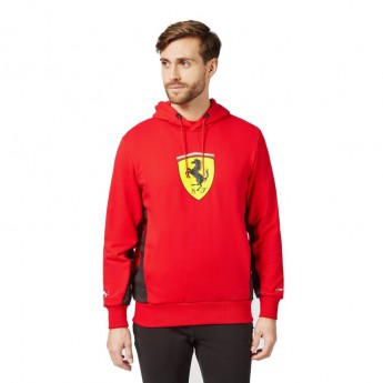 Ferrari férfi kapucnis pulóver PUMA Hoodie red F1 Team 2021